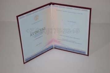 Аттестат За 11 Класс 2021г Золото СпецБланк в Севастополе