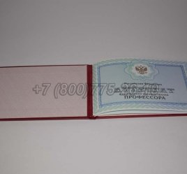 Аттестат Профессора 2023г в Севастополе